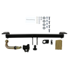 Attelage rotule démontable AUTO-HAK + faisceau TowTec universel 7 broches