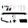 Attelage rotule démontable AUTO-HAK + faisceau TowTec universel 13 broches