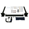 Attelage rotule démontable AUTO-HAK + faisceau TowTec spécifique 13 broches