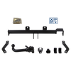 Attelage rotule démontable AUTO-HAK + faisceau TowTec universel 7 broches