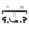 Attelage rotule démontable AUTO-HAK + faisceau TowTec universel 7 broches