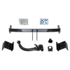 Attelage rotule démontable AUTO-HAK + faisceau TowTec spécifique 13 broches