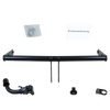 Attelage rotule démontable AUTO-HAK + faisceau TowTec spécifique 7 broches