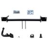 Attelage rotule démontable AUTO-HAK + faisceau TowTec universel 7 broches