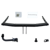 Attelage rotule démontable AUTO-HAK + faisceau TowTec universel 7 broches