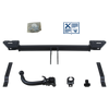Attelage rotule démontable AUTO-HAK + faisceau TowTec universel 7 broches