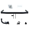 Attelage rotule démontable AUTO-HAK + faisceau TowTec spécifique 13 broches