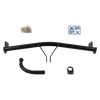 Attelage col de cygne AUTO-HAK + faisceau TowTec universel 13 broches