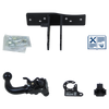 Attelage rotule démontable AUTO-HAK + faisceau TowTec universel 7 broches