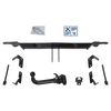 Attelage rotule démontable AUTO-HAK + faisceau TowTec universel 7 broches