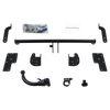 Attelage rotule démontable AUTO-HAK + faisceau TowTec universel 7 broches