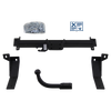Attelage col de cygne GDW + faisceau TowTec universel 7 broches