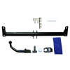Attelage rotule démontable Brink + faisceau TowTec spécifique 13 broches
