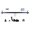 Attelage rotule démontable Brink + faisceau TowTec spécifique 7 broches