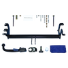 Attelage rotule démontable Brink + faisceau TowTec spécifique 13 broches