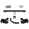 Attelage col de cygne Brink + faisceau TowTec universel 7 broches