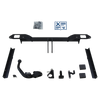 Attelage rotule démontable Brink + faisceau TowTec universel 13 broches