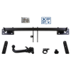 Attelage rotule démontable AUTO-HAK + faisceau TowTec spécifique 7 broches