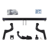Attelage rotule démontable Brink + faisceau ECS spécifique 7 broches