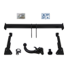 Attelage rotule démontable AUTO-HAK + faisceau TowTec universel 7 broches