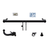 Attelage rotule démontable AUTO-HAK + faisceau TowTec universel 7 broches