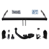 Attelage rotule démontable Brink + faisceau TowTec spécifique 7 broches