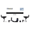 Attelage rotule démontable AUTO-HAK + faisceau TowTec universel 7 broches