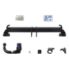 Attelage rotule démontable AUTO-HAK + faisceau TowTec spécifique 13 broches