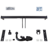 Attelage rotule démontable Brink + faisceau TowTec universel 7 broches