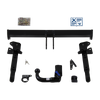 Attelage rotule démontable AUTO-HAK + faisceau TowTec universel 7 broches