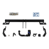 Attelage rotule démontable AUTO-HAK + faisceau TowTec spécifique 13 broches