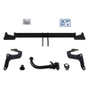 Attelage rotule démontable AUTO-HAK + faisceau TowTec universel 7 broches