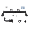Attelage rotule démontable AUTO-HAK + faisceau TowTec spécifique 13 broches