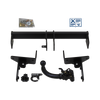 Attelage rotule démontable AUTO-HAK + faisceau TowTec spécifique 7 broches