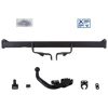 Attelage rotule démontable Brink + faisceau TowTec universel 7 broches