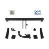 Attelage rotule démontable AUTO-HAK + faisceau TowTec universel 7 broches