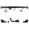 Attelage rotule démontable AUTO-HAK + faisceau TowTec universel 7 broches