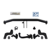 Attelage rotule démontable AUTO-HAK + faisceau TowTec universel 7 broches