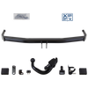 Attelage rotule démontable Brink + faisceau TowTec spécifique 13 broches