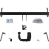 Attelage rotule démontable Brink + faisceau TowTec spécifique 13 broches