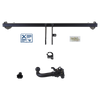 Attelage rotule démontable AUTO-HAK + faisceau TowTec universel 7 broches