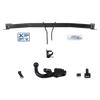 Attelage rotule démontable Brink + faisceau TowTec spécifique 13 broches