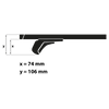 Galerie de toit Menabo PickUp 135 cm