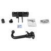 Attelage rotule démontable AUTO-HAK + faisceau TowTec spécifique 13 broches
