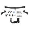 Attelage rotule démontable GDW + faisceau TowTec spécifique 7 broches