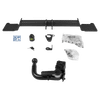 Attelage rotule démontable GDW + faisceau TowTec spécifique 7 broches
