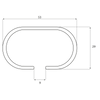 Galerie de toit G3 Clop 110 cm