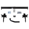 Attelage col de cygne Brink + faisceau TowTec universel 7 broches