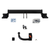 Attelage rotule démontable TowCar + faisceau TowTec universel 7 broches