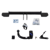 Attelage rotule démontable HOOK + faisceau TowTec spécifique 7 broches